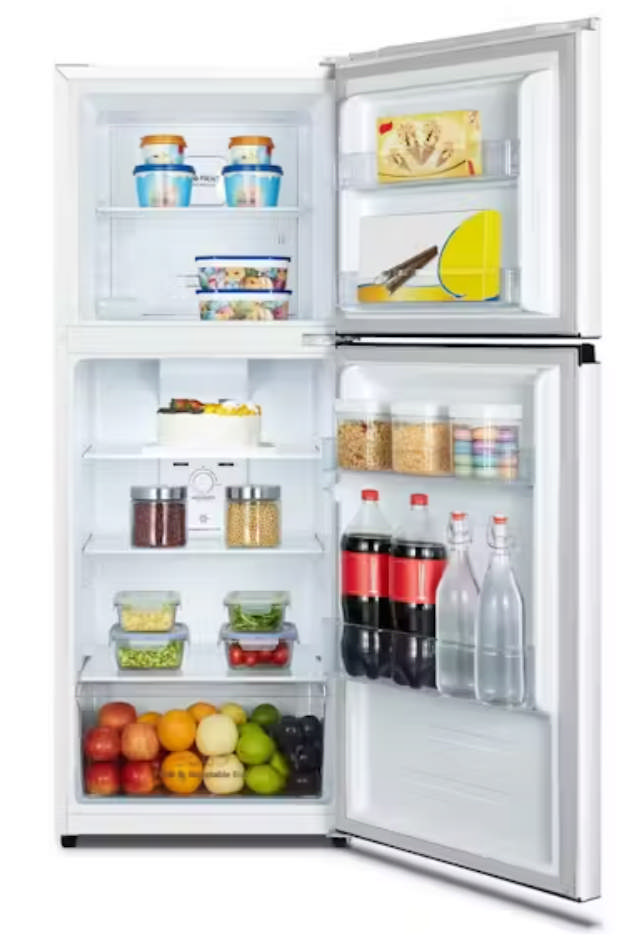Hisense 205L Top Mount Fridge - White